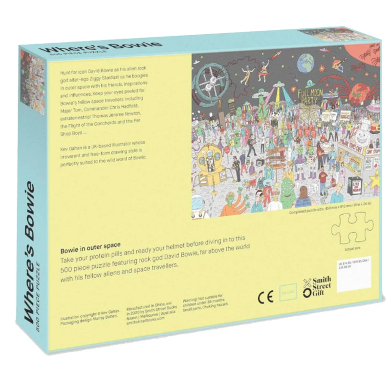 Where's Bowie? 500pc Puzzle-