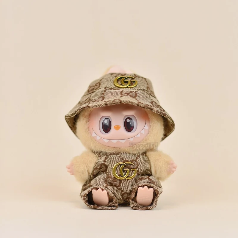 Labubu Designer Brown Gucci Outfit