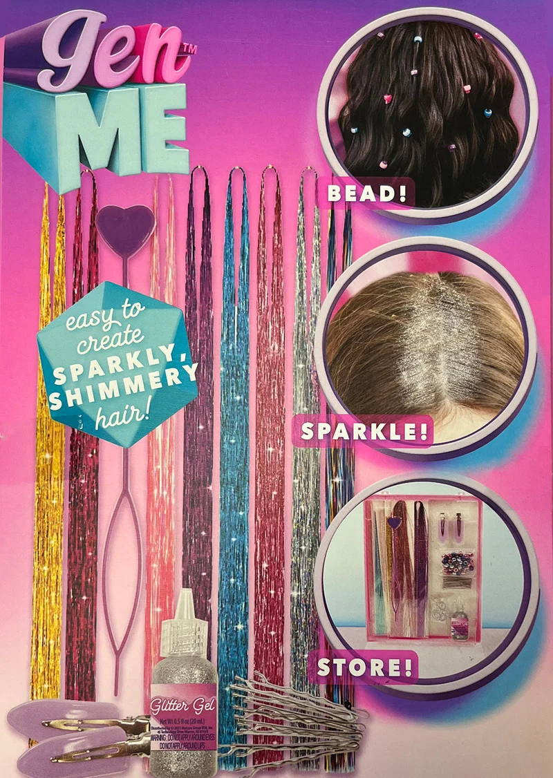 Genme Sparkling Hair Tinsel Studio