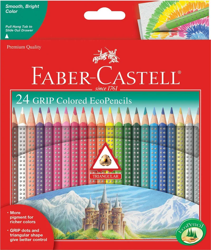 24ct Grip Colored EcoPencils