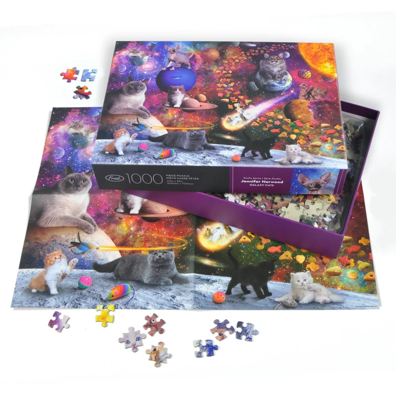 Galaxy Cats 1000 pc puzzle