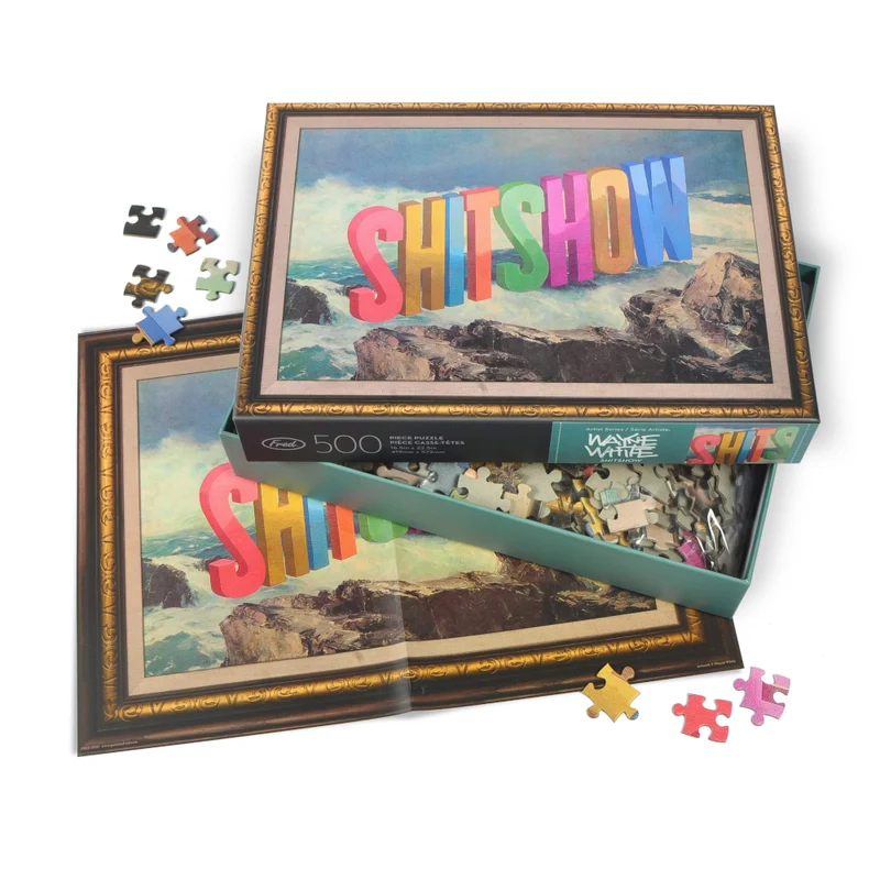 Shit Show 500 pc puzzle
