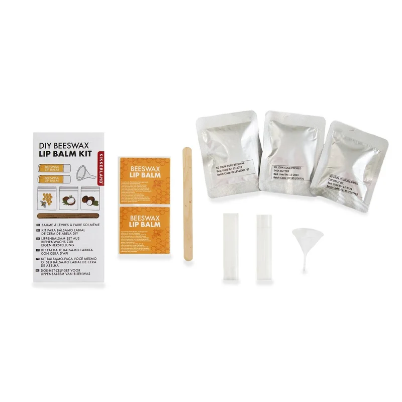 DIY Beeswax Lip Balm Kit