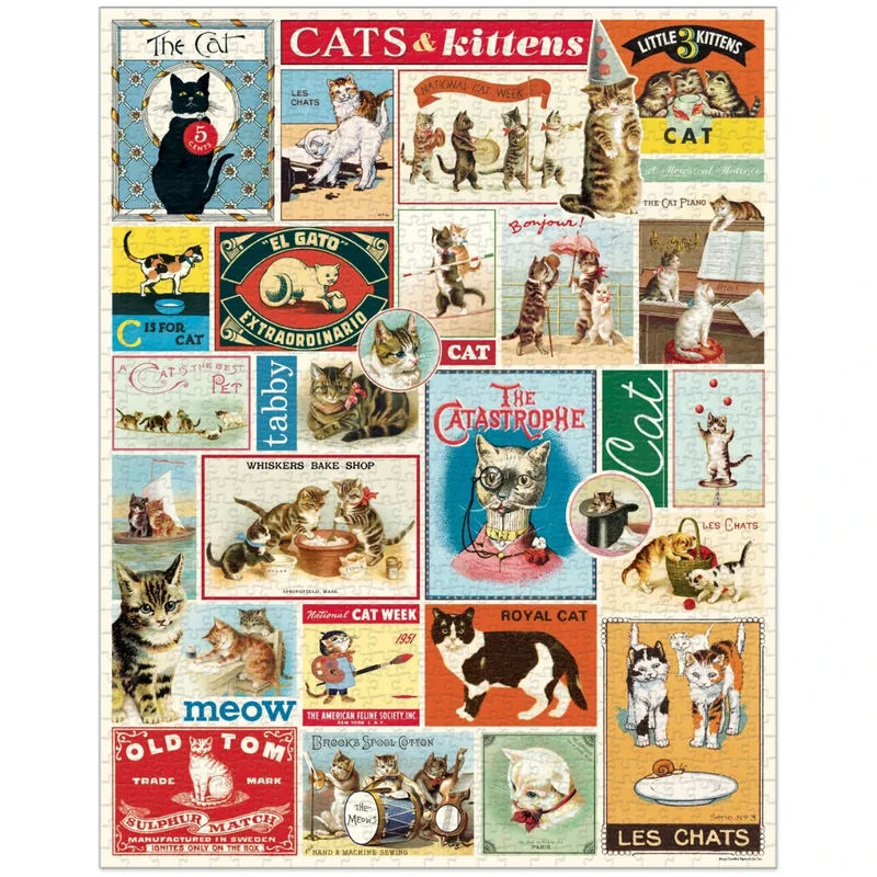 Cats & Kittens 1000 pc puzzle
