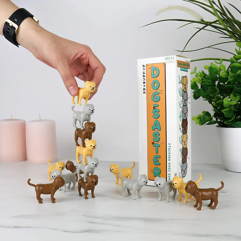 Dogsaster Stacking Dogs Game-
