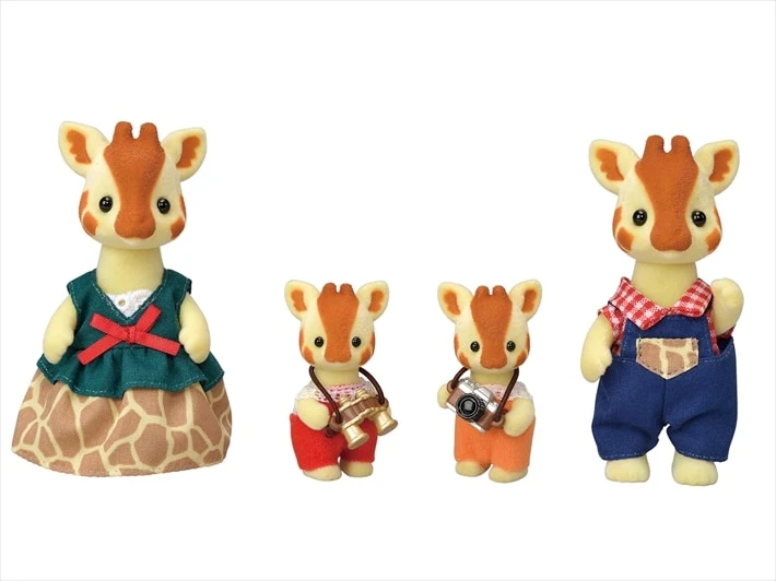 Calico Critter High Branch Giraffe Family