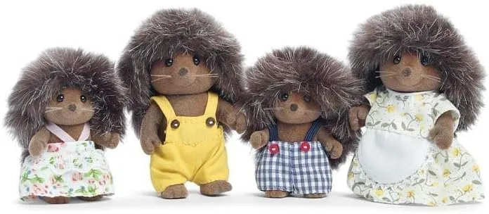 Calico Critter Hedgehog Family