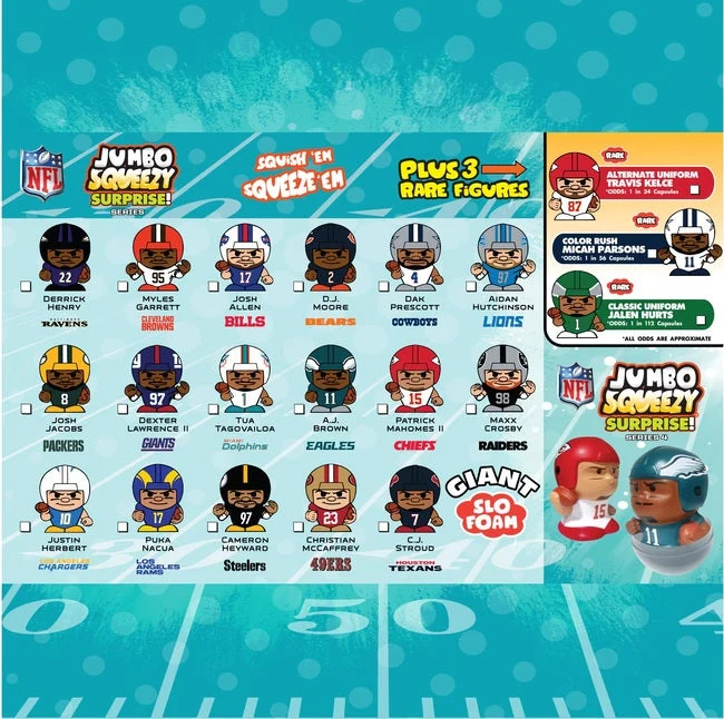 NFL Jumbo Squeezy Mate Series 2024