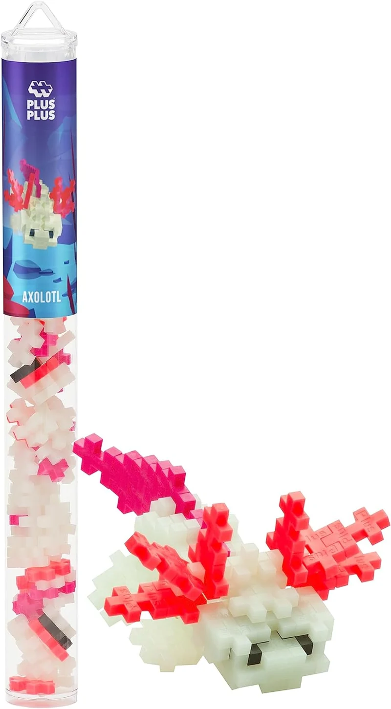 Plus Plus Tube- Axolotl