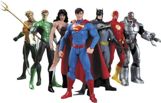DC New 52 Justice League 7-Pack / Pack de 7 figurines Justice League