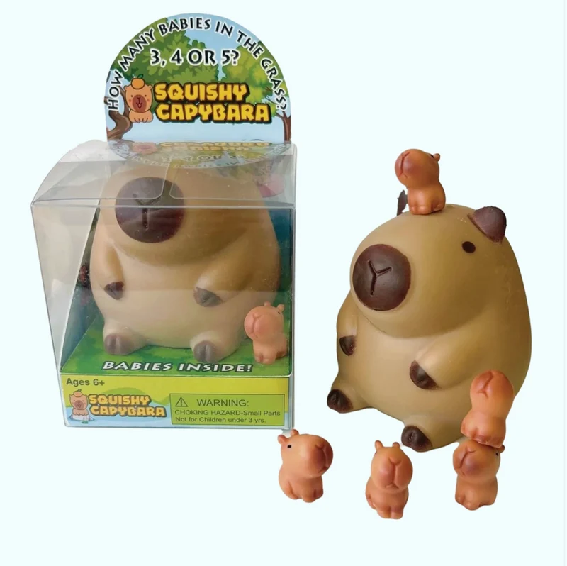 Squishy Capybara Surprise