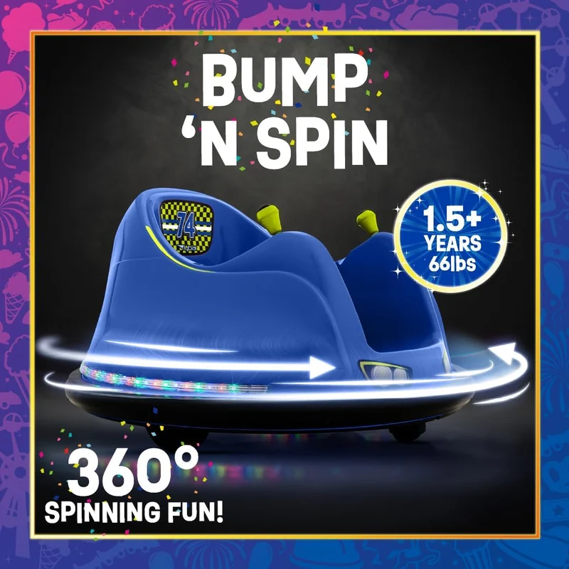 Bumper Car Blue/Green