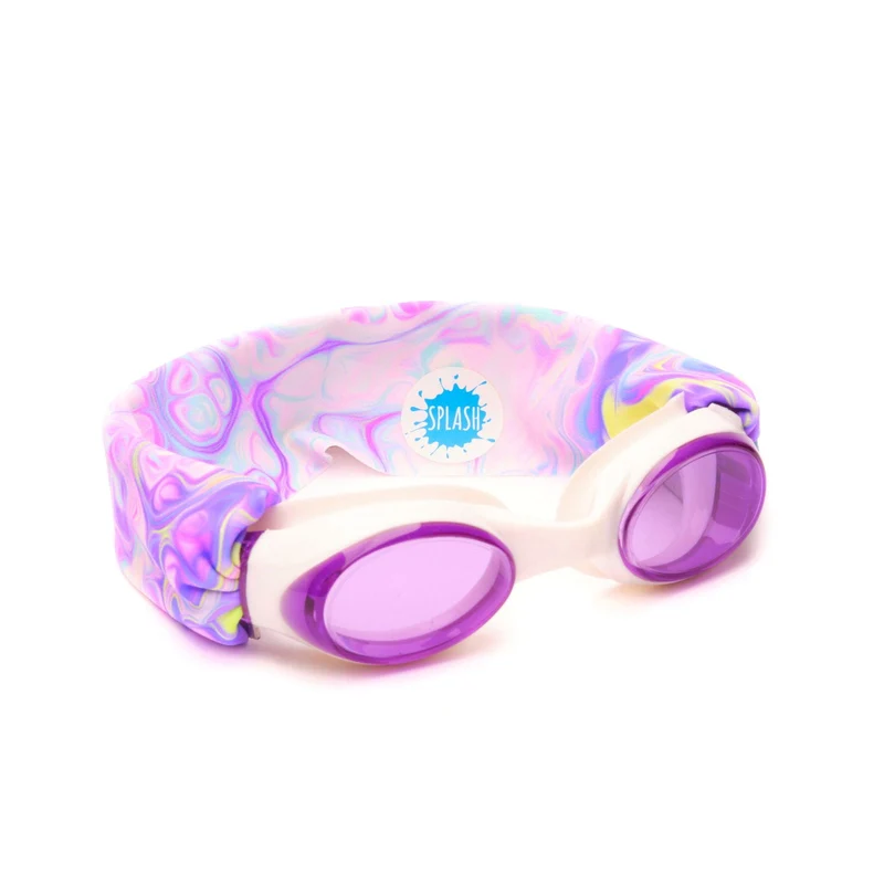 Pastel Swirl Splash Goggles