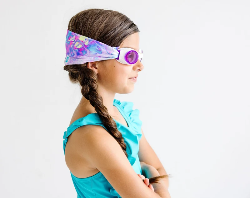 Pastel Swirl Splash Goggles