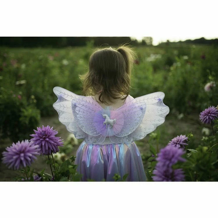 Great Pretenders Magical Unicorn Skirt and Wings Pastel Costume Set 4-6