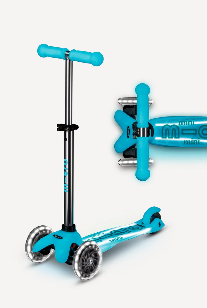 Mini Glow Scooter Aqua Micro Scooter
