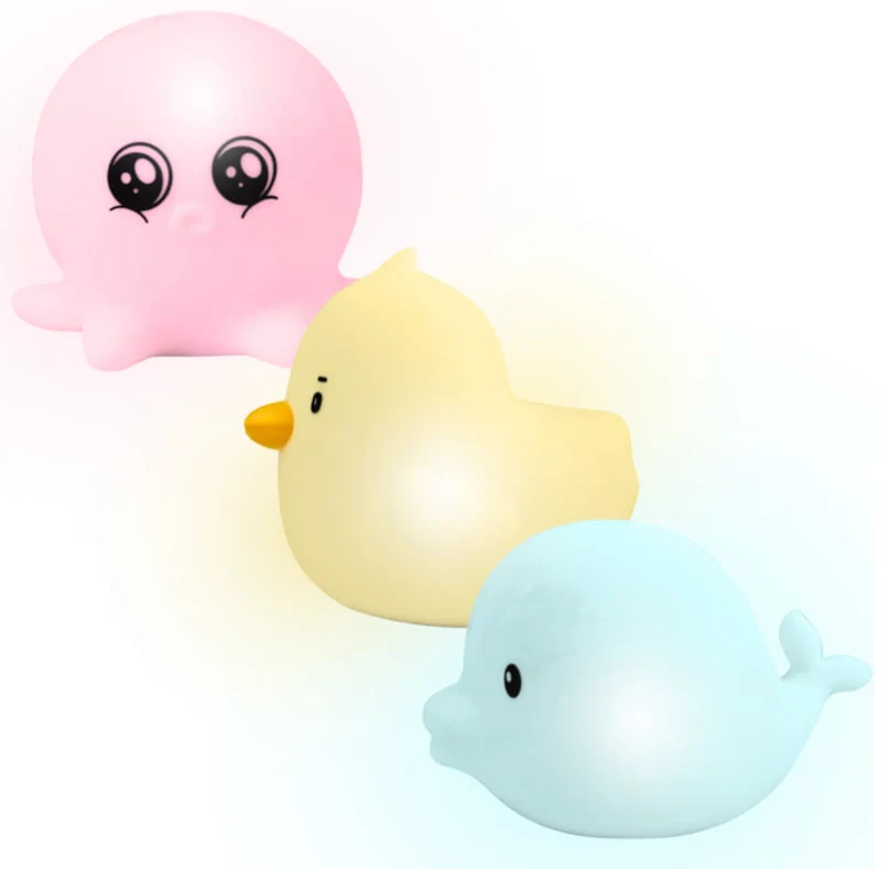 LumiSplash Glowing Bath Toys - 3 Pack