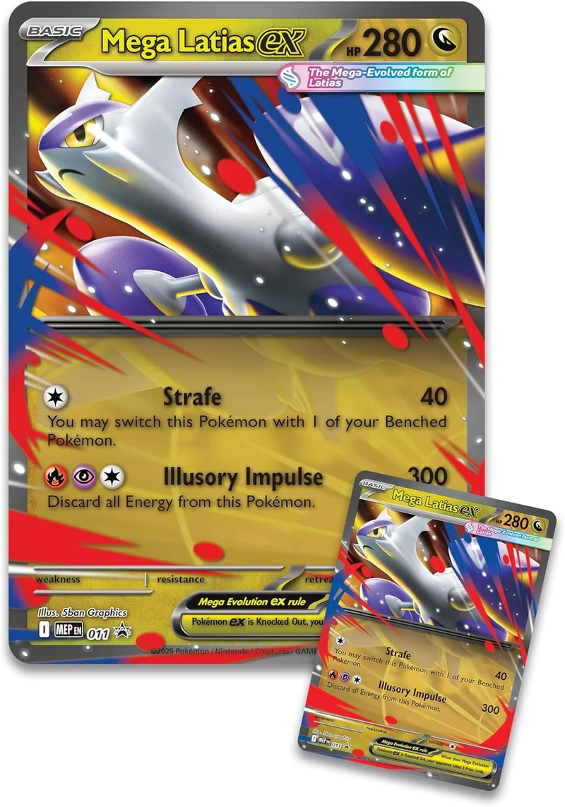 Mega Latias ex Box: Powerful Dragon Pokémon TCG Collectible Cards