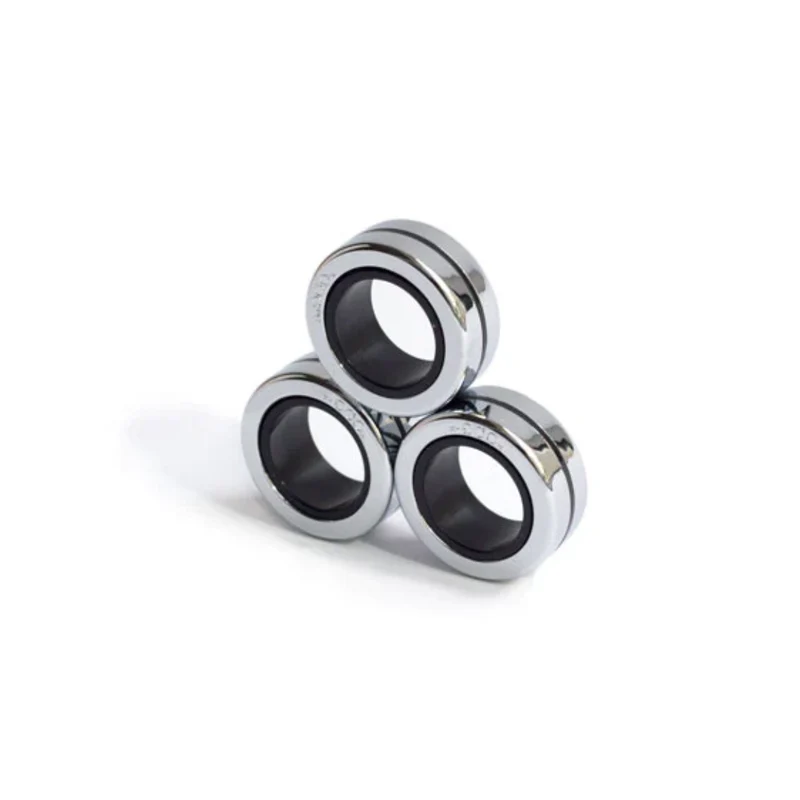 Fingears M-19mm Silver-Black Set