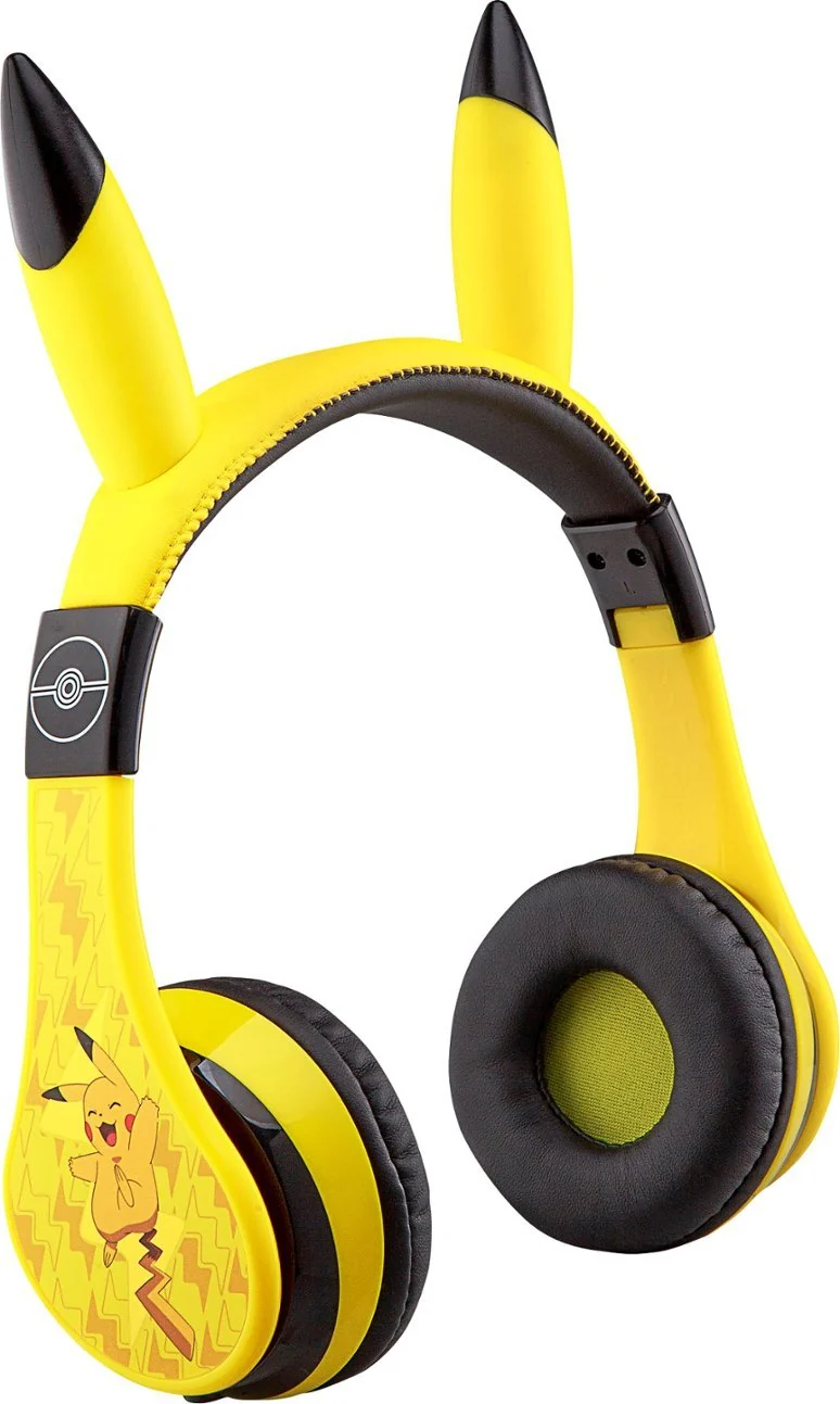Pokemon Pikachu Bluetooth Headphones - Yellow