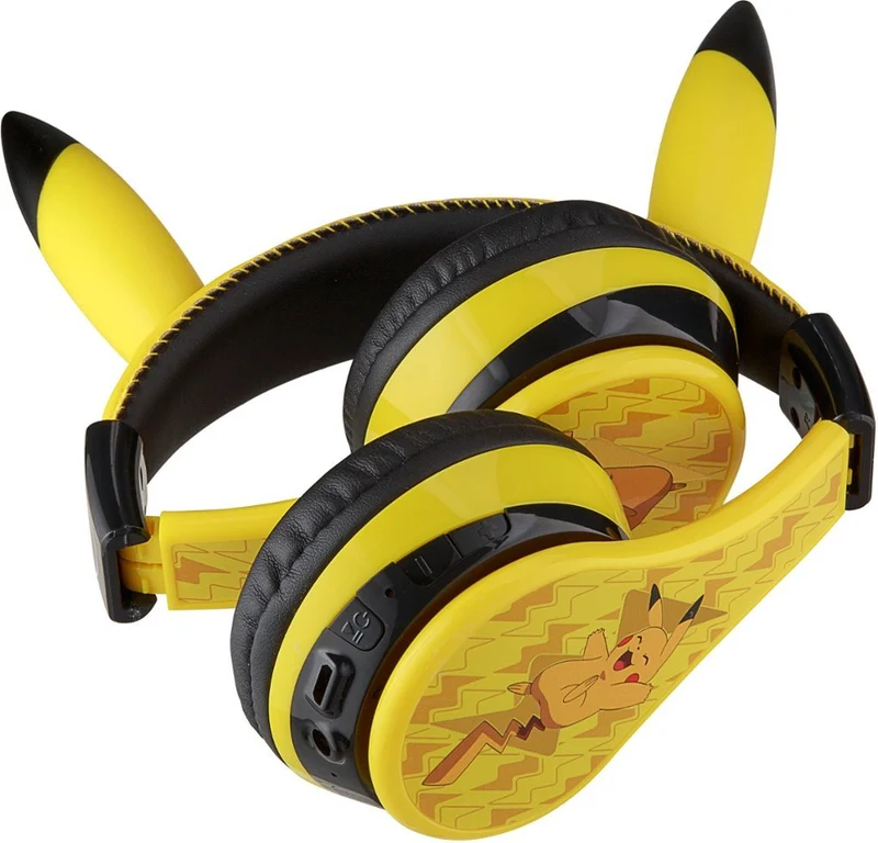 Pokemon Pikachu Bluetooth Headphones - Yellow