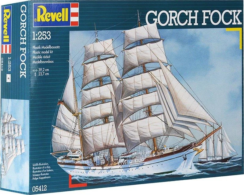Revell Model Boat Gorch Fock Ship / Maquette de bateau Gorch Fock