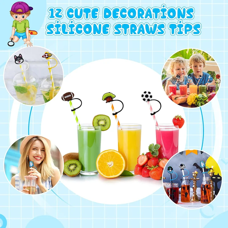 Reusable Straw Covers