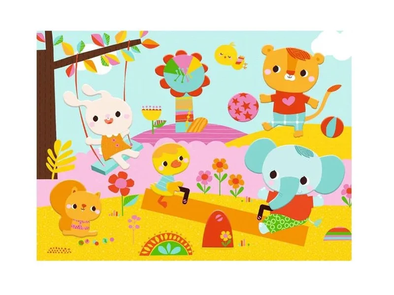 Collages pour les tout-petits - La journée