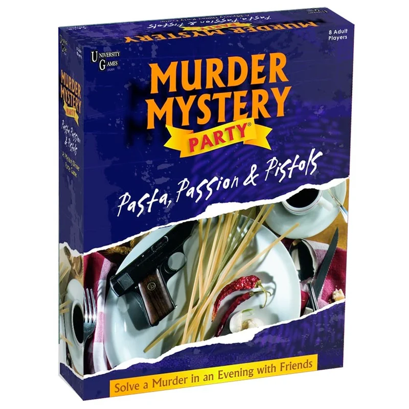 Murder Mystery Party Game: Pasta, Passion, Pistols