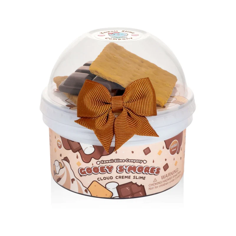 Gooey S'mores Cloud Creme Kawaii Slime