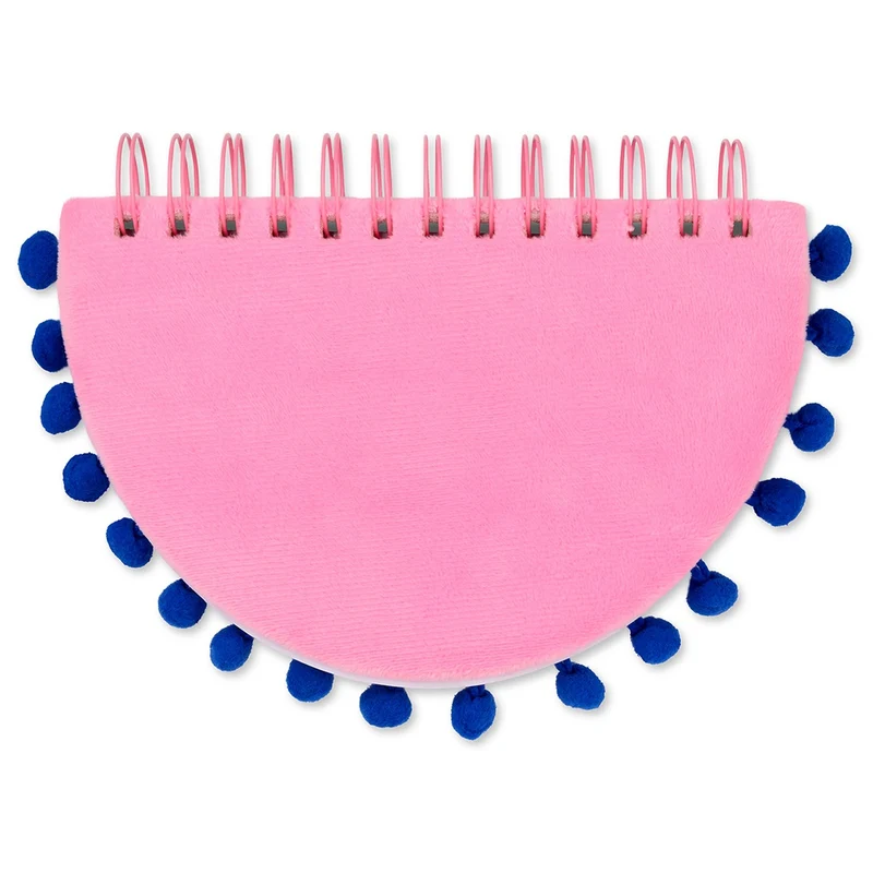 Rainbow Pom Pom Journal