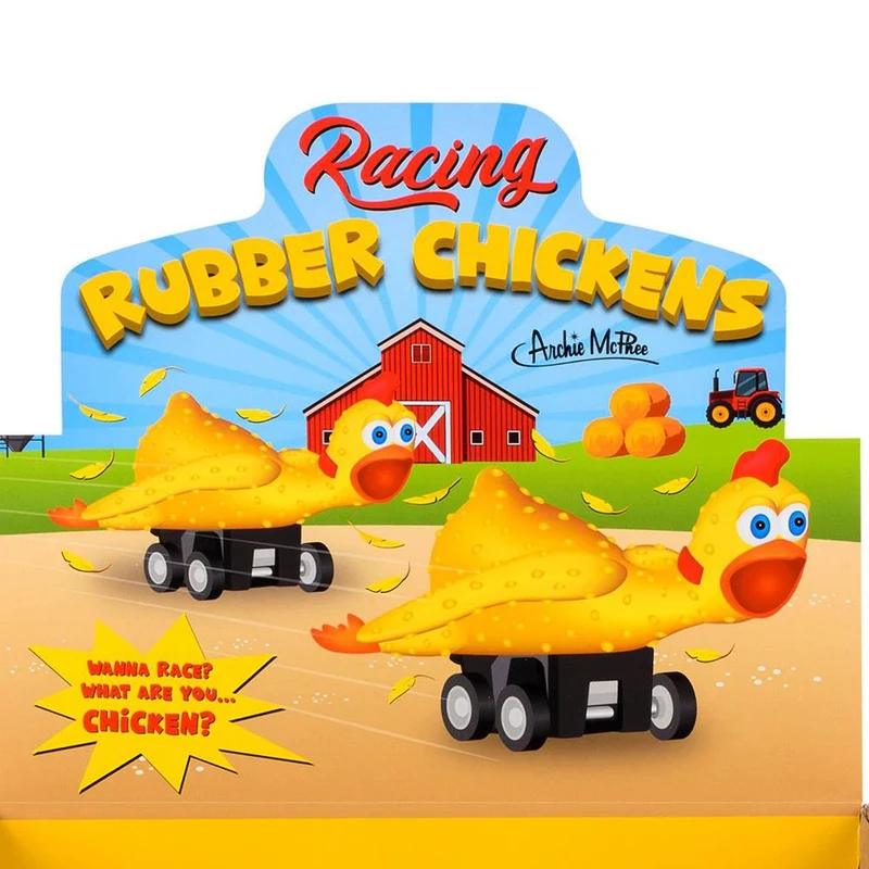 Racing Rubber Chicken - 1 chicken