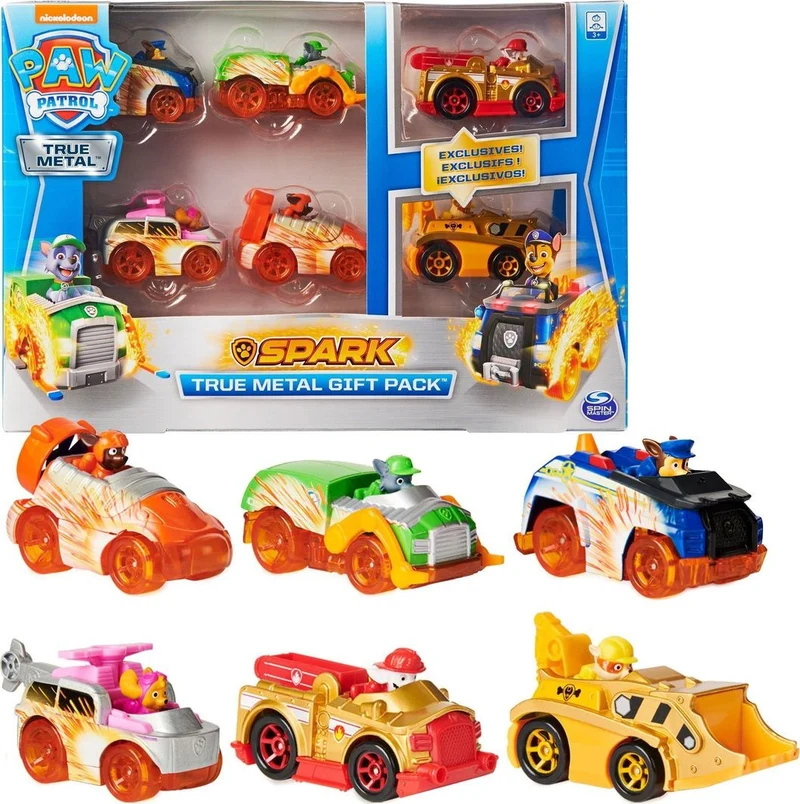 PAW Patrol True Metal Spark Gift Pack