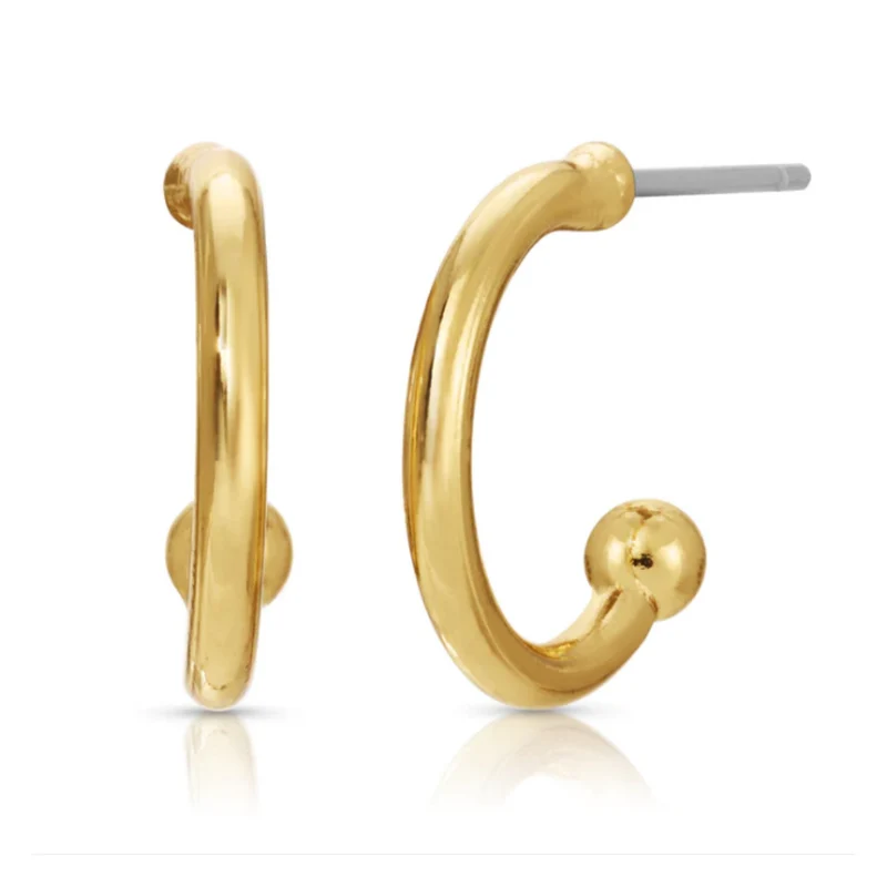 You Bring Magic - Mushroom Hoop Earrings