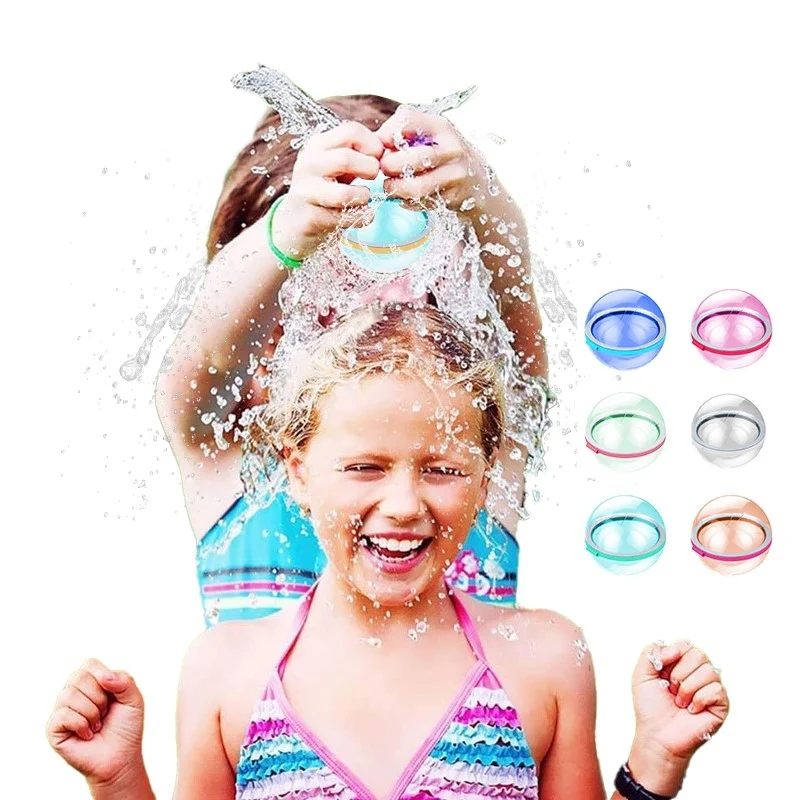 Silicone Reusable Water Bomb Balloon 2 Pack