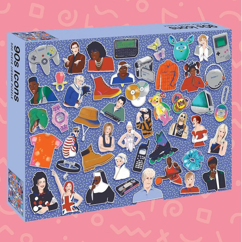 90’s Icons Jigsaw Puzzle