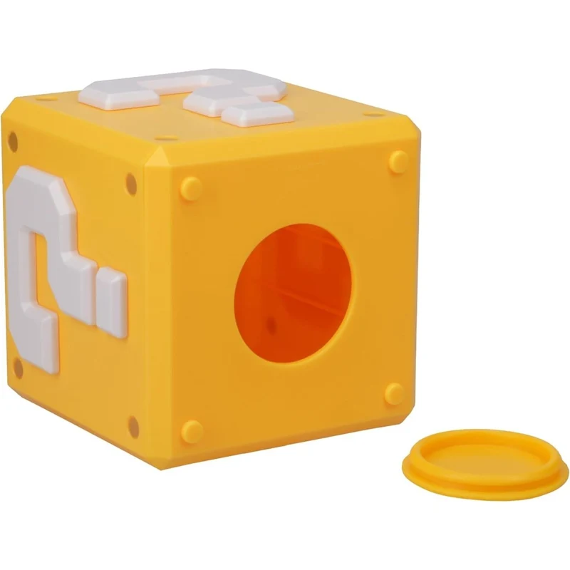 Super Mario Question Mark Block Money Bank, 1 Count