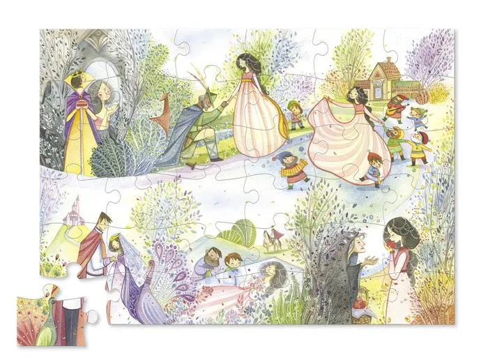 Crocodile Creek Puzzle Snow White / Crocodile Creek Puzzle Blanche Neige