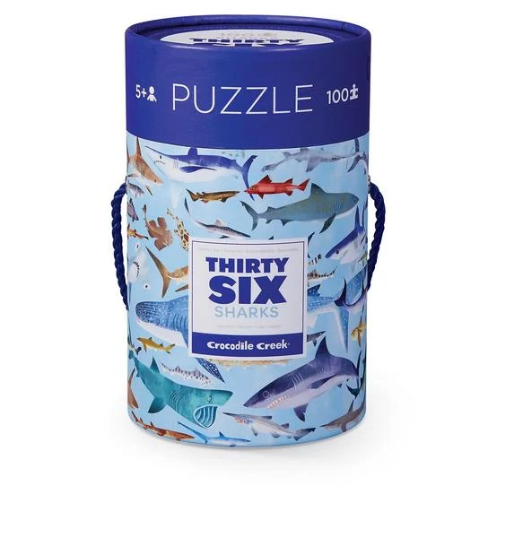 Crocodile Creek Puzzle Sharks (100 pcs) / Crocodile Creek Puzzle Requins (100 pièces)