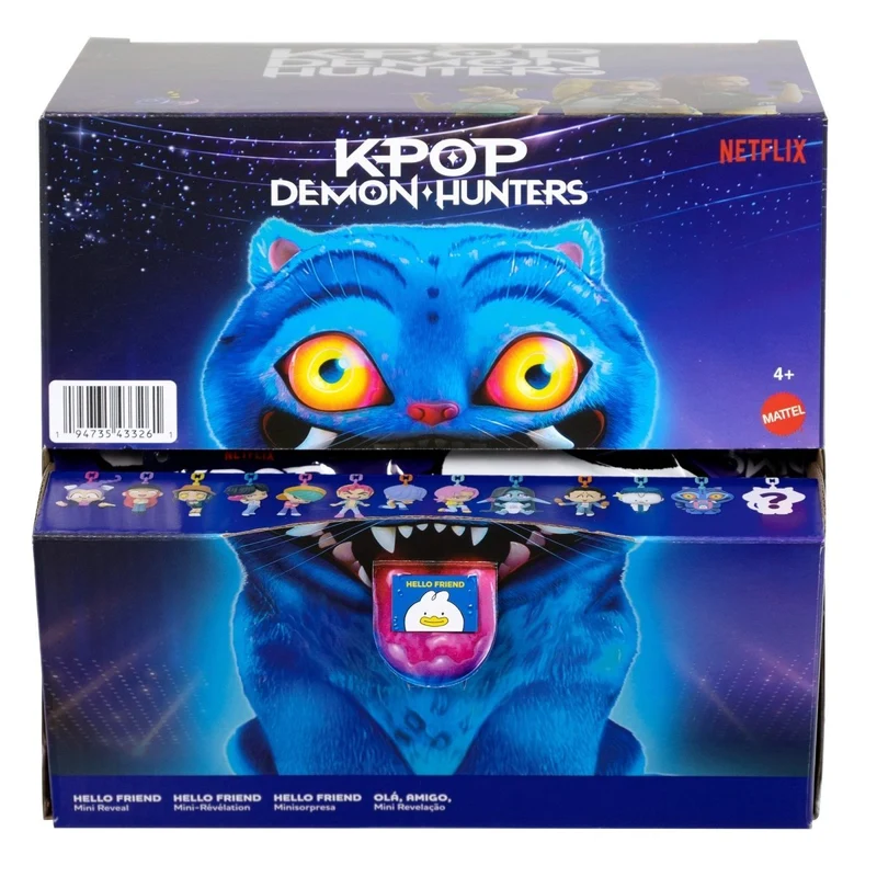 Kpop Demon Hunter Hello Friend Mini Reveal Figure Mystery Pack, Assortment, 1 Count
