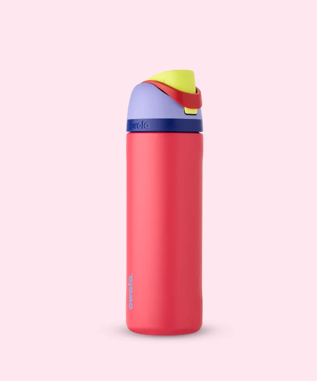 Owala FreeSip Pink Lilac Poolside Punch Water Bottle