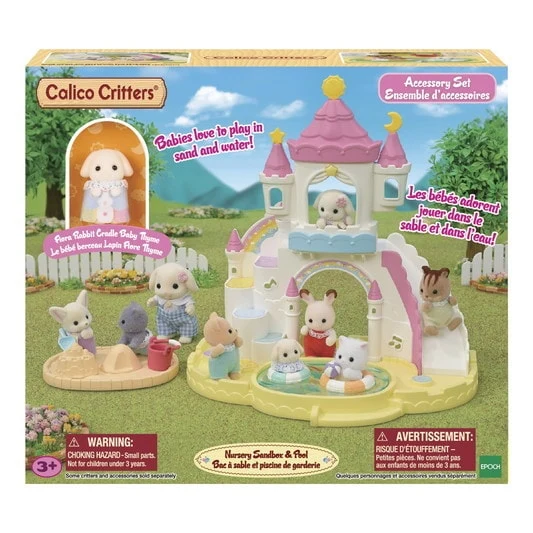 Calico Critters Nursery Sandbox and Pool