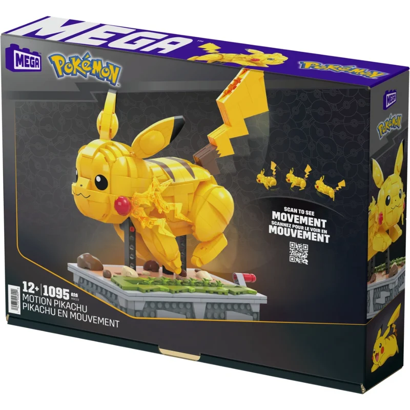 MEGA Pokémon Motion Pikachu Mechanized Building Set