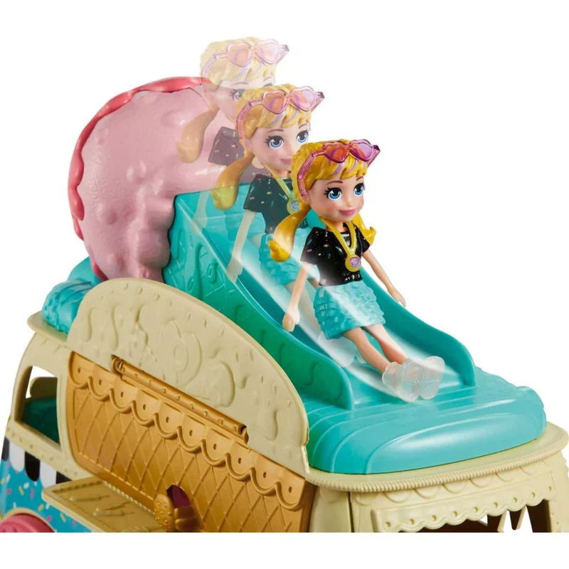Polly Pocket Tiny Treats Ice Cream Truck Playset