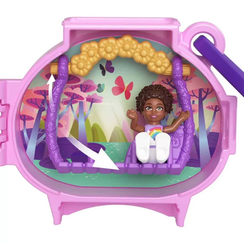 Polly Pocket Pet Connects Stackable Compact Playset - Assorted