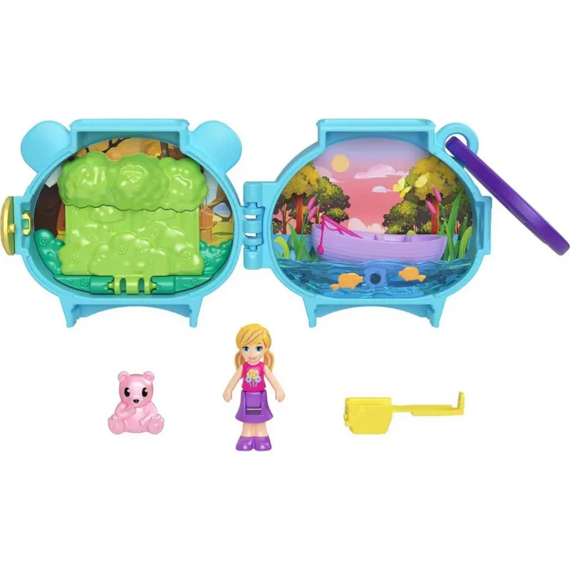 Polly Pocket Pet Connects Stackable Compact Playset - Assorted