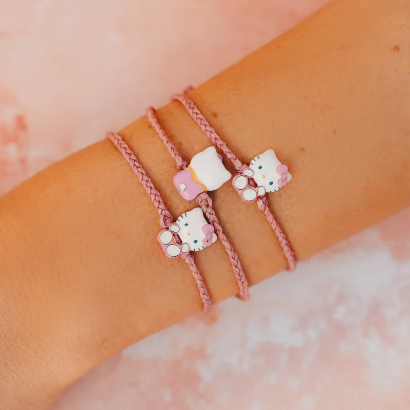Hello Kitty Enamel Charm Bracelet