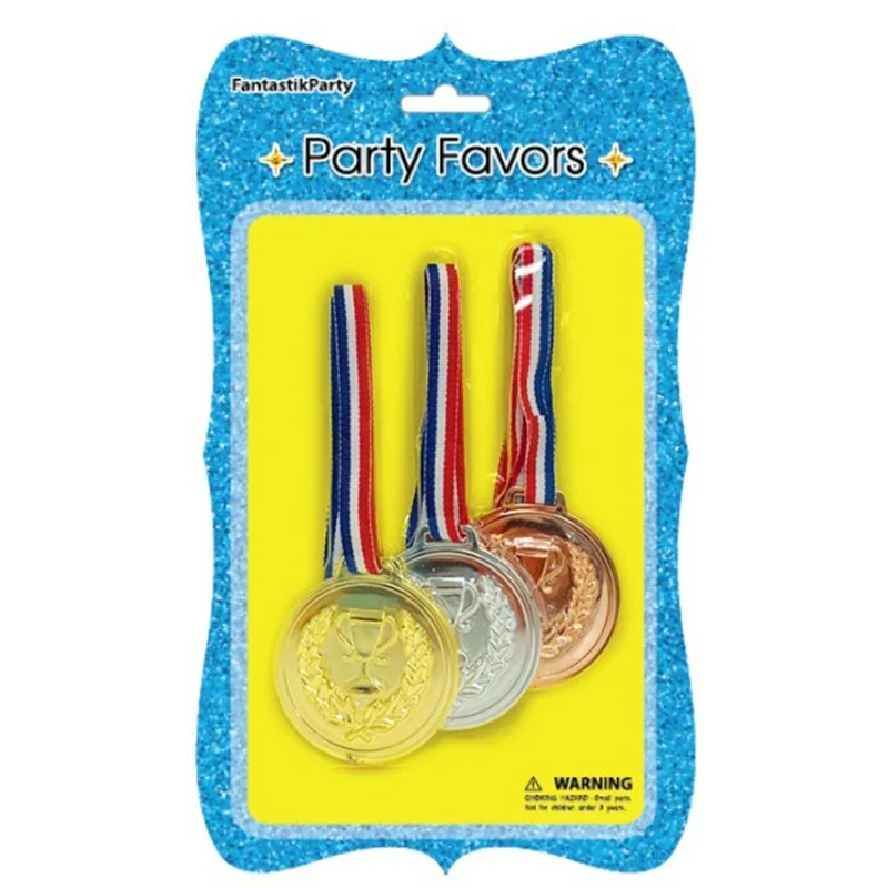 Large Medals Set, 3 Count