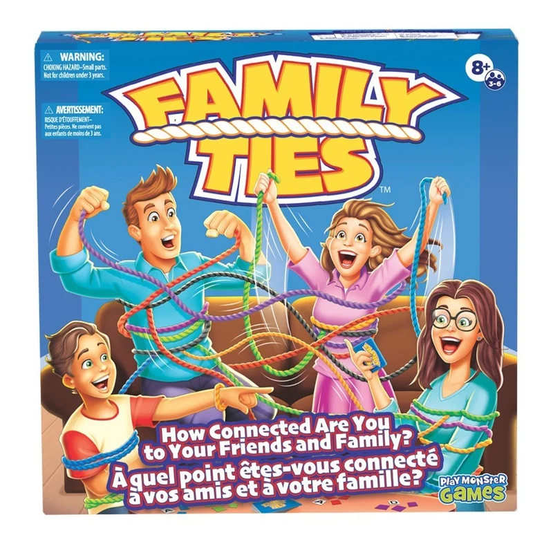 Family Ties Game, Bilingual Version, 1 Count