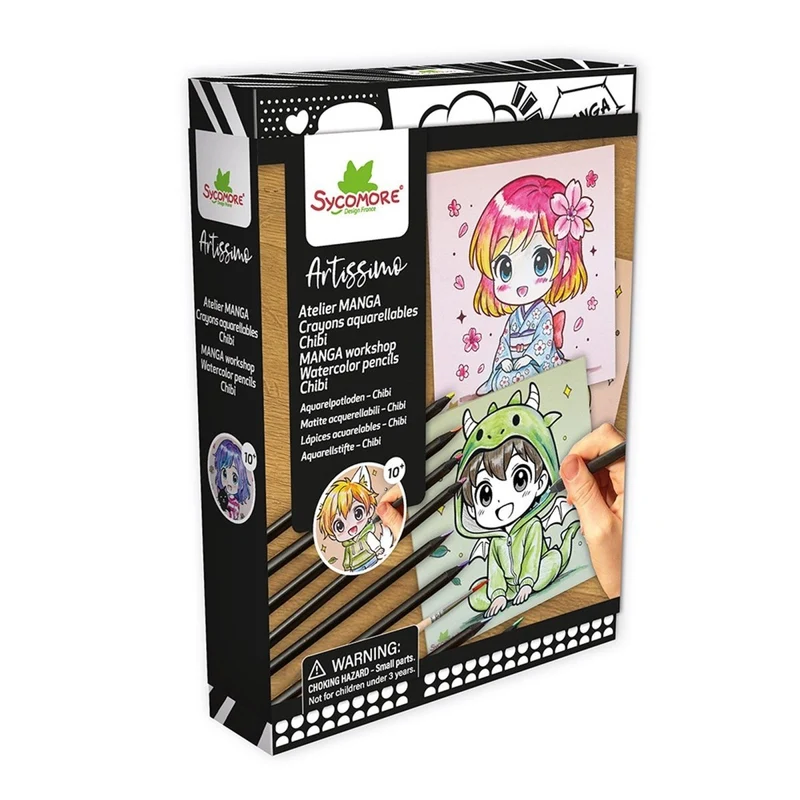 Artissimo Manga Workshop Chibi Characters, 1 Count